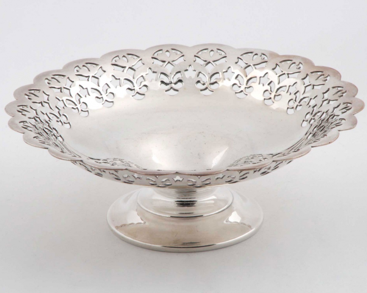Mappin & Webb Silver Plated Metal Cup on Pedestal by Bellamysworld