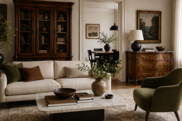 Blending Past and Present  Decorating with Antiques