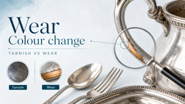 How Wear and Colour Changes Help Identify Silver Plating