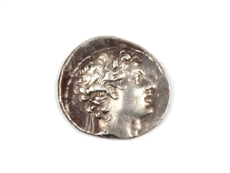 Silver Tetradrachm of Antiochus coin