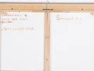 IB01851, Vladimir Tchernychev, dos d’une huile sur toile avec inscriptions manuscrites sur les châssis.