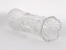 مزهريّة كبيرة من البلور المحفور بنقشة نجوم، ظاهرة على جانبها؛ SKU IB01970.