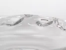 Daum crystal cut round centerpiece, signed, SKU IB02282