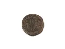 Roman bronze coin IB03342 of Constantine I, Gloria Exercitos type, shown with two soldiers and a standard.