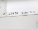 قاعدة طقم شاي آر ديكو من Ercuis، SKU IB04047، مع ظهور الأختام والرقم 33638 وعلامة Ercuis.