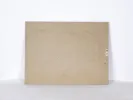 SKU IB05151, Gino Gregori, dos d’un panneau encadré en carton beige avec une petite étiquette sur le bord droit.