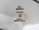 Christofle Gallia silver-plated tea pot base stamp, SKU IB05792, marked France and Christofle.