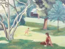 Maurice Mante: Oil on Canvas. Signed and dated 1958 - IB07250