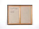 عمل كلود جوهانيو، ظهر القماش مع التوقيع وتاريخ 1989، SKU IB07281.