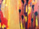 Oil on Canvas by Luc Mertens: "Iris" - IB07373