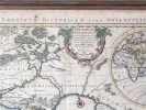 SKU IB08556, carte du XVIIIe siècle de Guillaume de L'Isle de l'Europe orientale, avec le cartouche du titre et une partie de la carte.