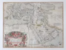 خريطة أثرية من القرن السادس عشر لِـOrtelius «Turcici Imperii Descriptio» تُظهر الدولة العثمانية، SKU IB08565.