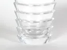 مزهرية كريستال باكارا Coco، SKU IB08639، شفافة من الكريستال المشغول بتصميم بيضاوي عصري.
