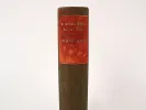 IB09236: ظهر كتاب قديم «ثلاث سنوات في جودي» لب.جيراردي سانتين، غلاف أحمر وداكن مهترئ.